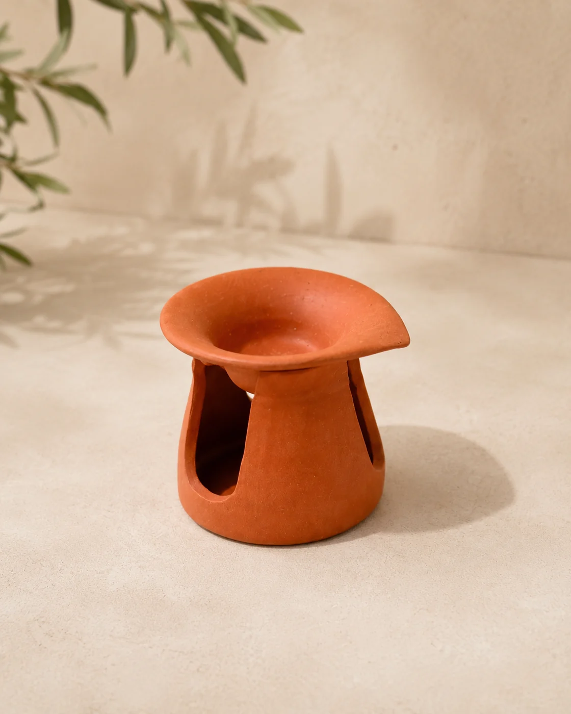 Pieza de cerámica terracota