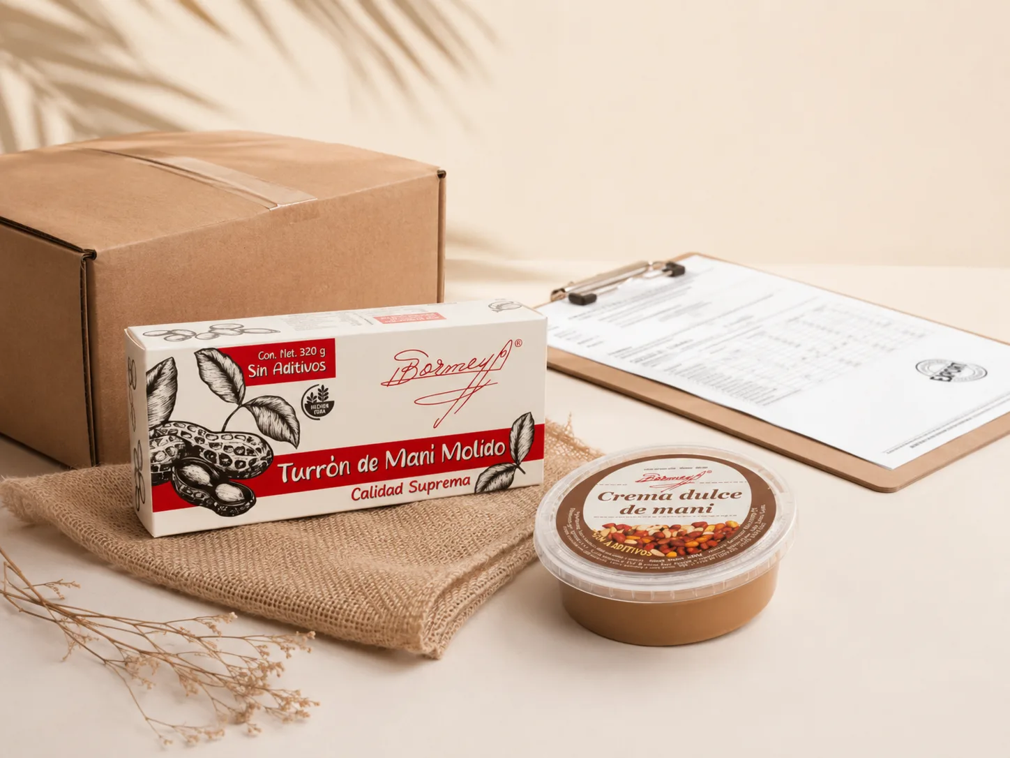 Productos Bormey listos para distribución
